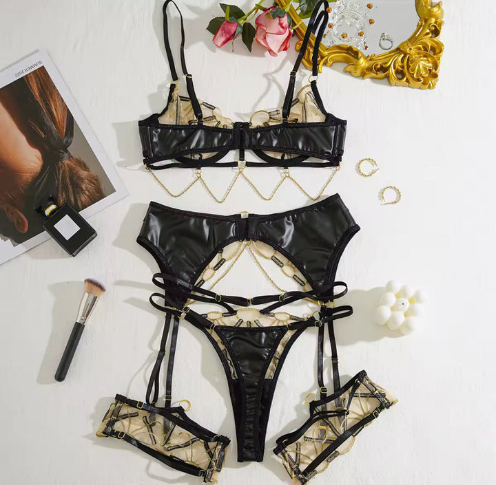 Golden Whisper Lingerieset