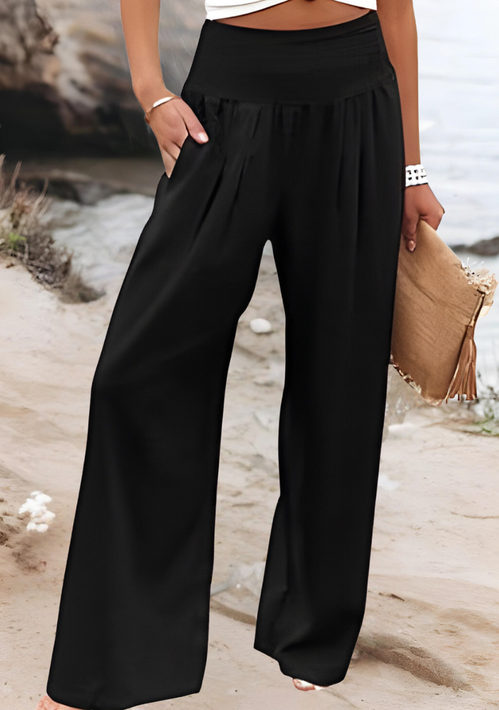 Aileen | Wide Beach Pants