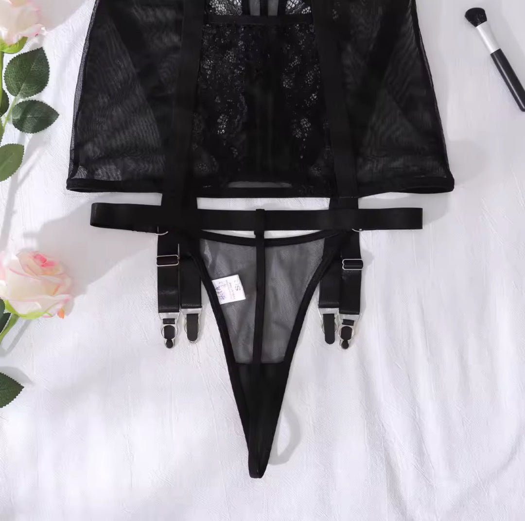 Zwarte Mirage nachtjapon