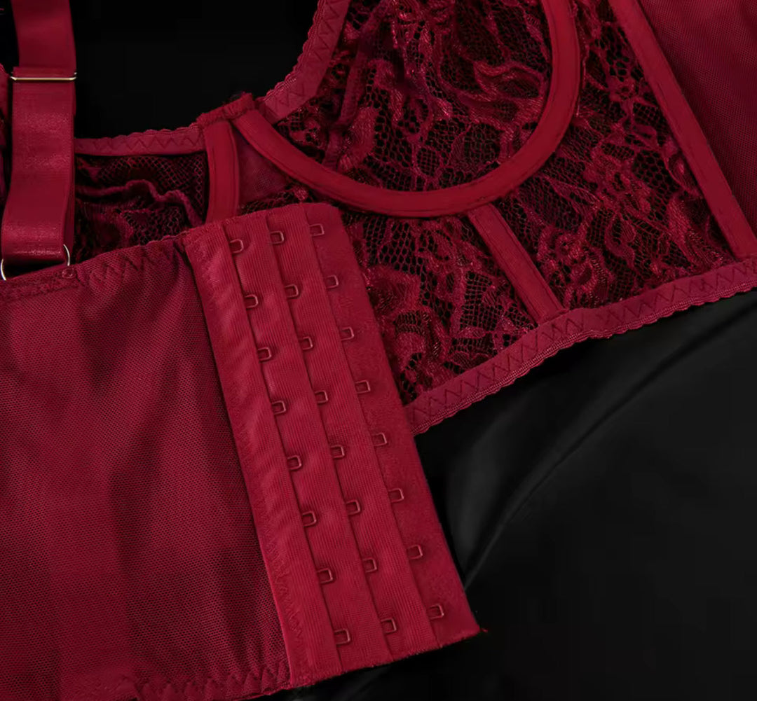 Lingerieset met brandende passie