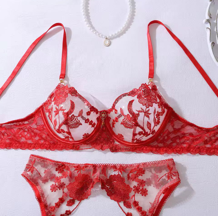 Lingerieset Passion Rouge