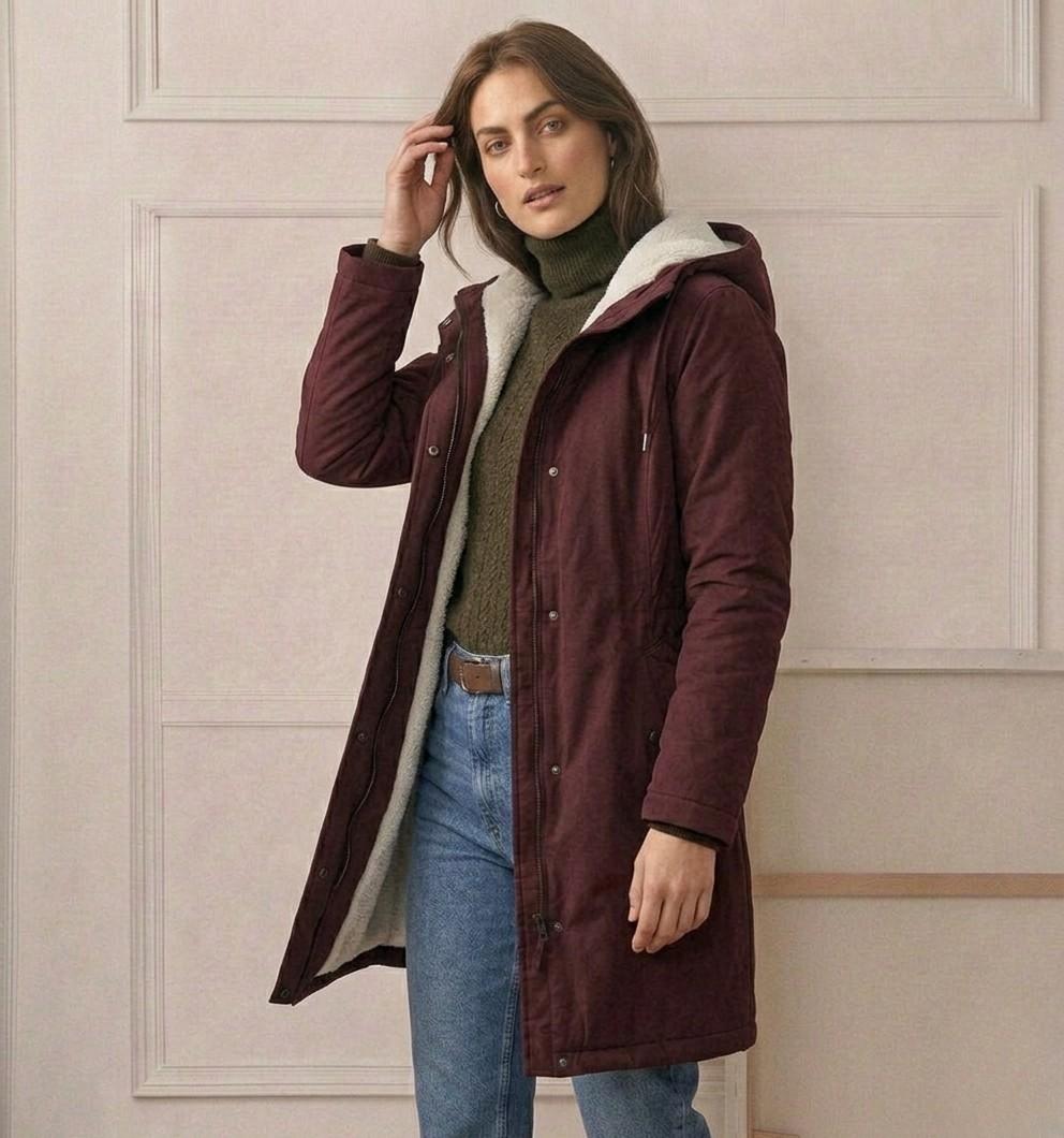Rose Long Parka — Final Edit