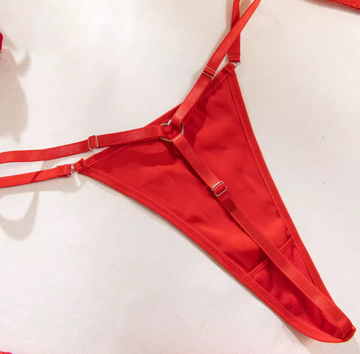 Rouge lingerieset