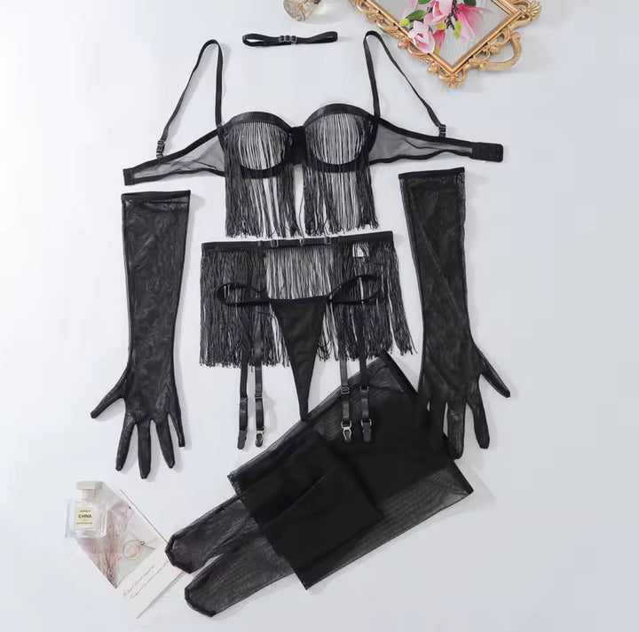 Zwarte Sway lingerieset