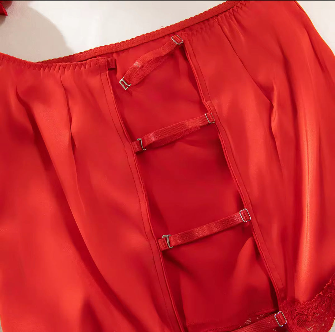 Rouge lingerieset