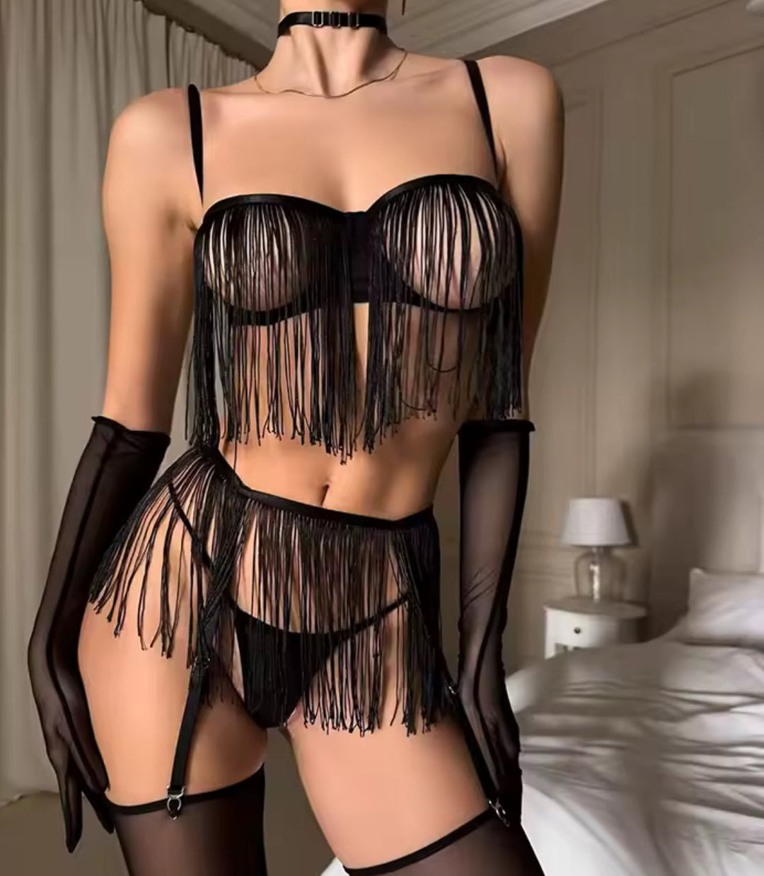 Zwarte Sway lingerieset