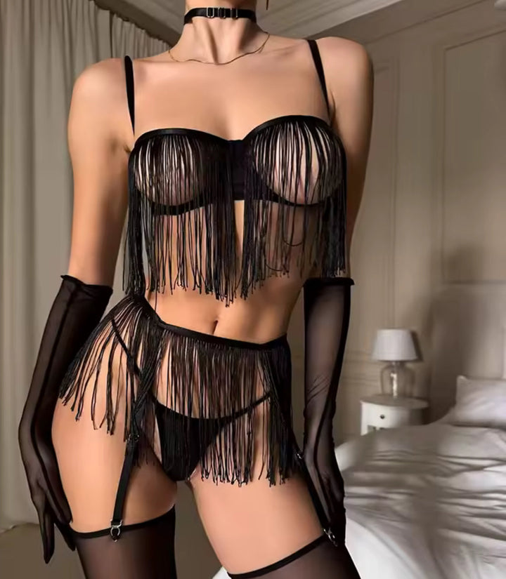 Zwarte Sway lingerieset