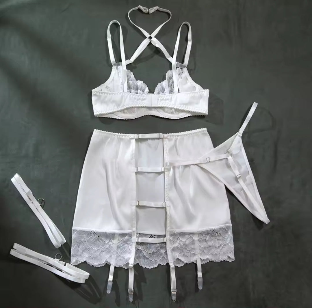 Rouge lingerieset