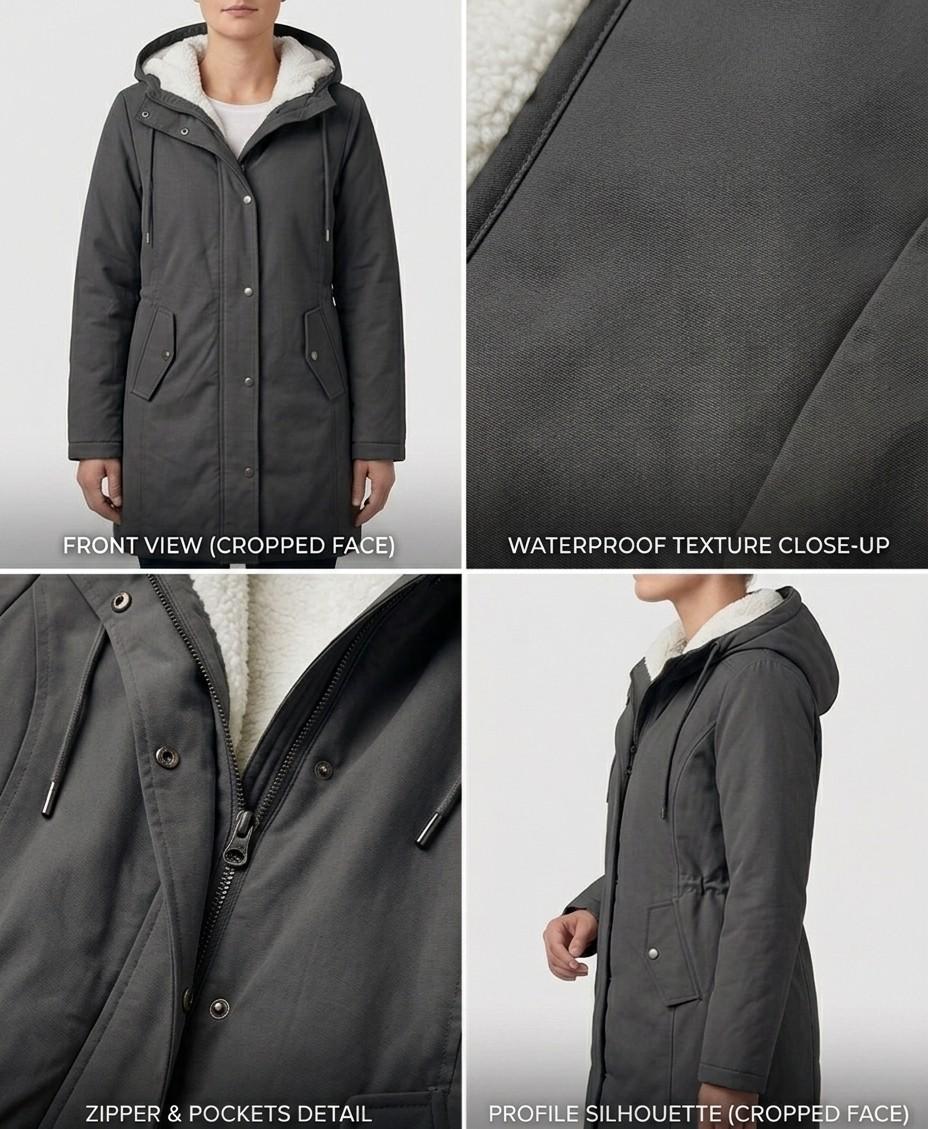 Rose Long Parka — Final Edit