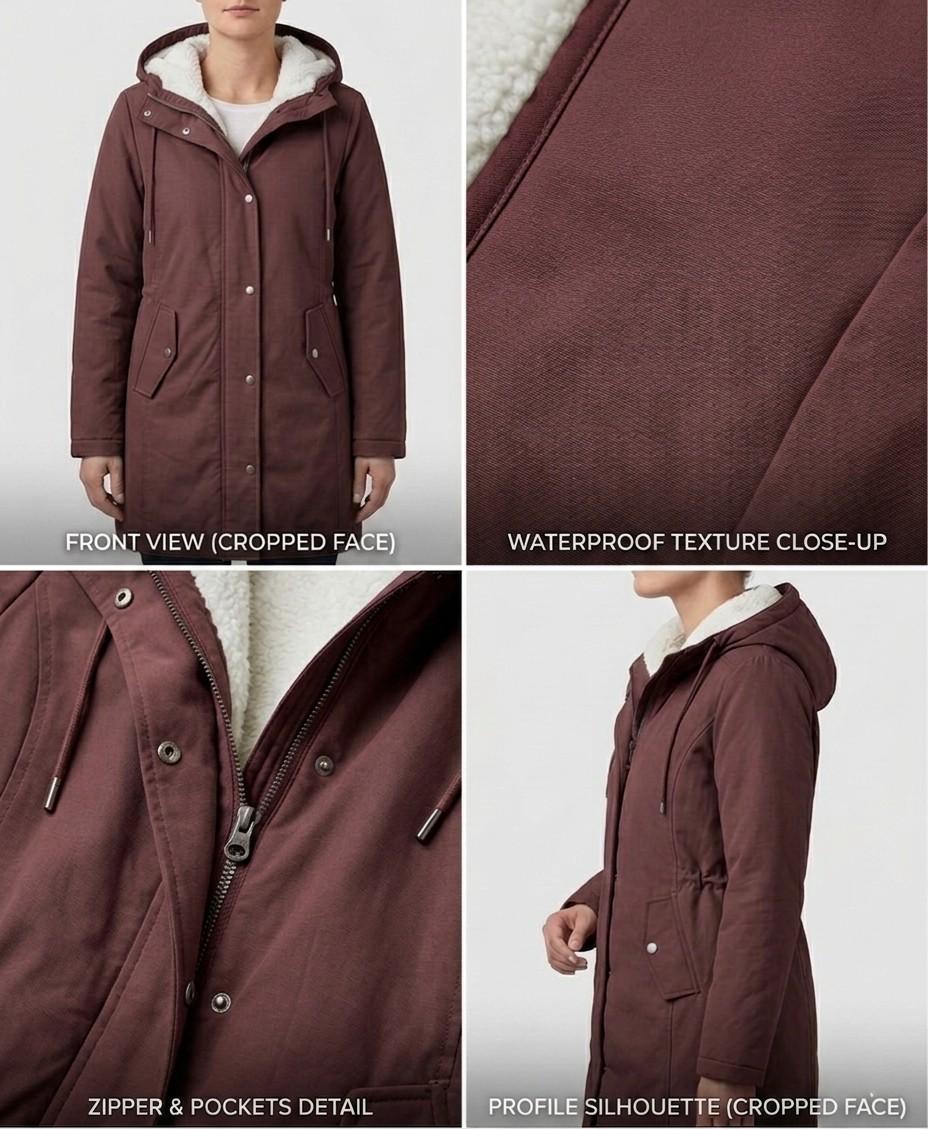 Rose Long Parka — Final Edit