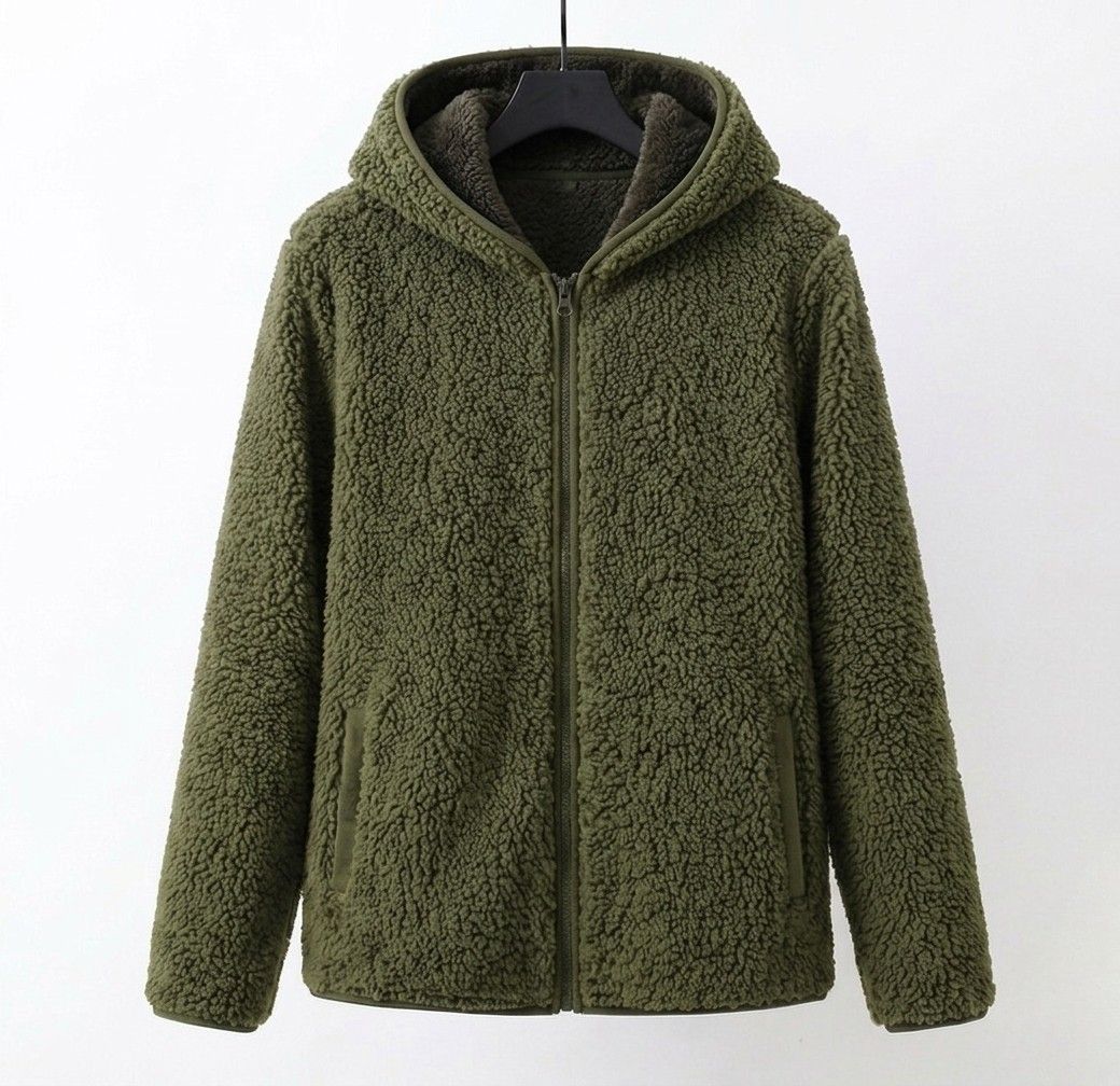 Harper Hooded Sherpa Jacket