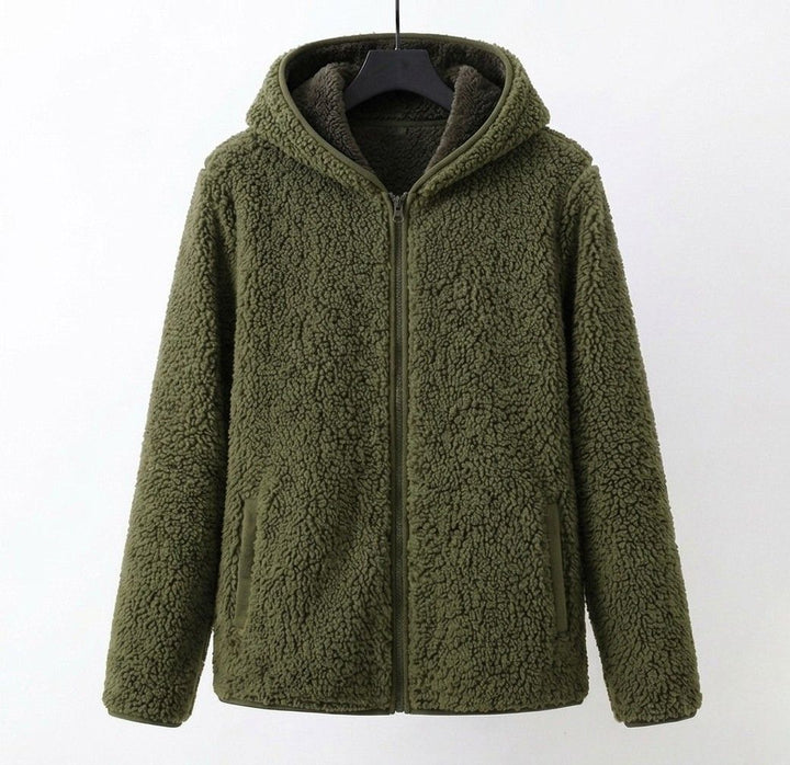 Harper Hooded Sherpa Jacket