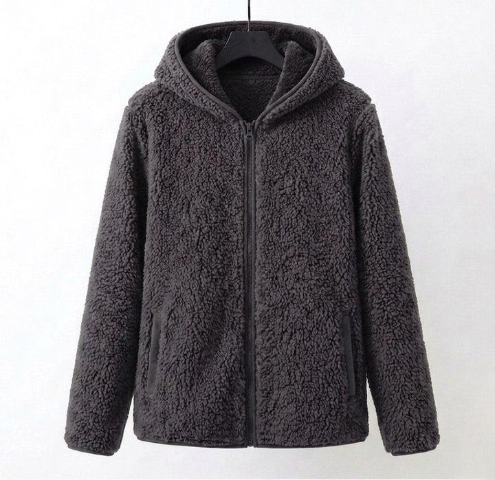 Harper Hooded Sherpa Jacket