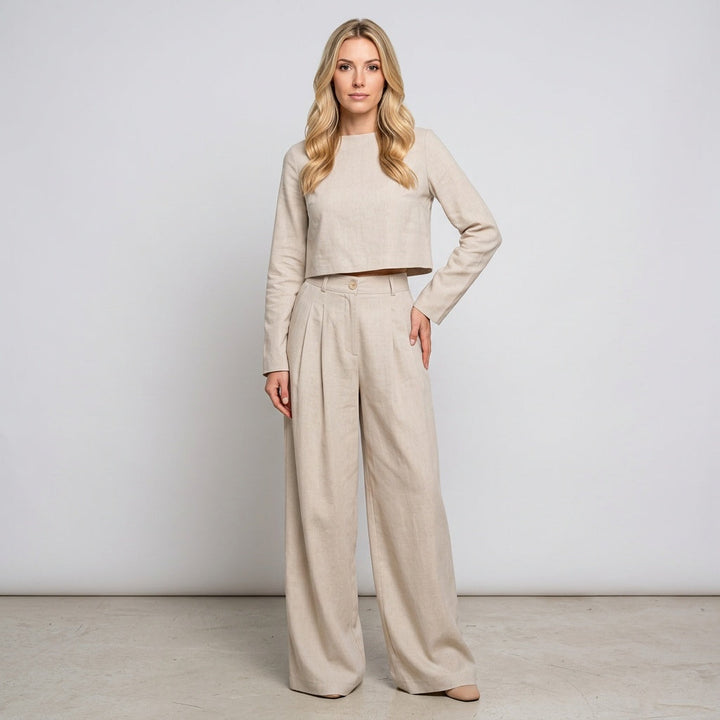Comfortabele Lounge Set met Wijde Broek
