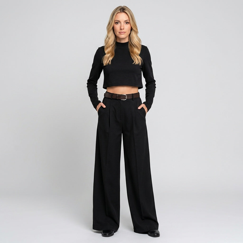 Comfortabele Lounge Set met Wijde Broek